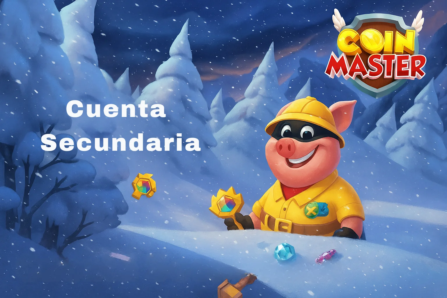 Cuenta Secundaria en el Coin Master