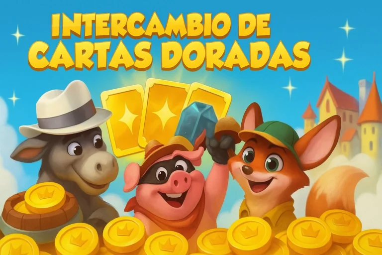 Tácticas para el Intercambio de Cartas Doradas en Coin Master